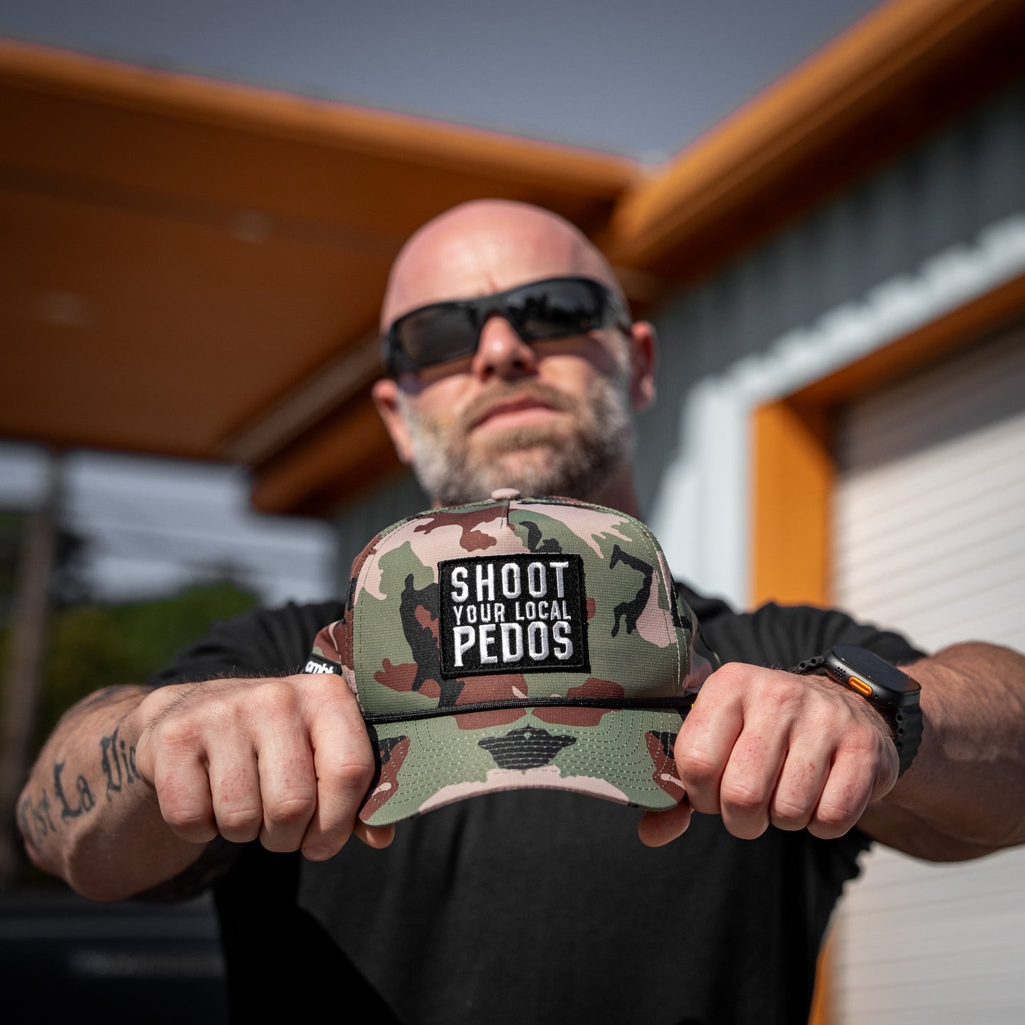 Shoot Your Local Pedos Patch Weekender Waterproof Snapback