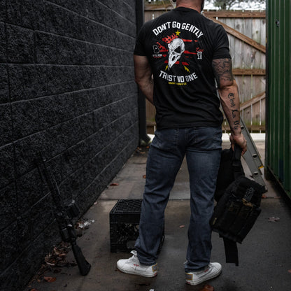 Don't Go Gently. Trust No One Men's T-Shirt