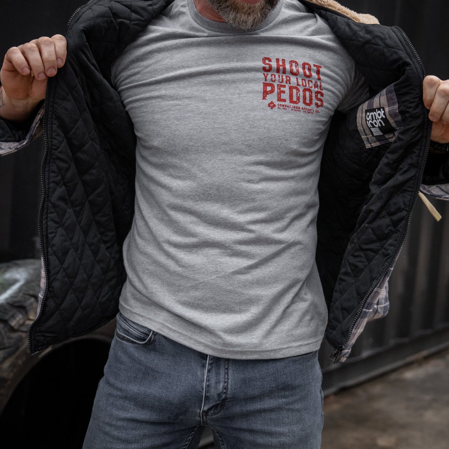 Frontier Zip Flannel with hood