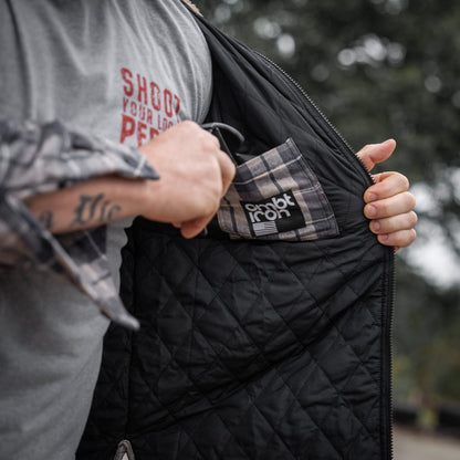 Frontier Zip Flannel with hood