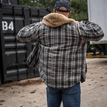 Frontier Zip Flannel with hood