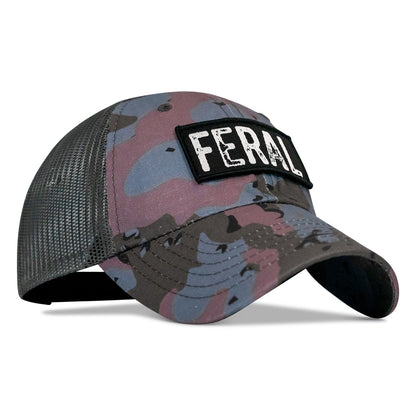 Feral Patch RipStop Tactical Mesh Snapback Hat