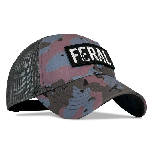 Feral Patch RipStop Tactical Mesh Snapback Hat