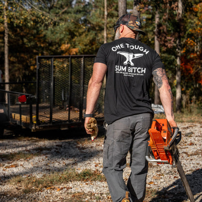 One Tough Sum Born and Raised American Outlaw Men's T-Shirt