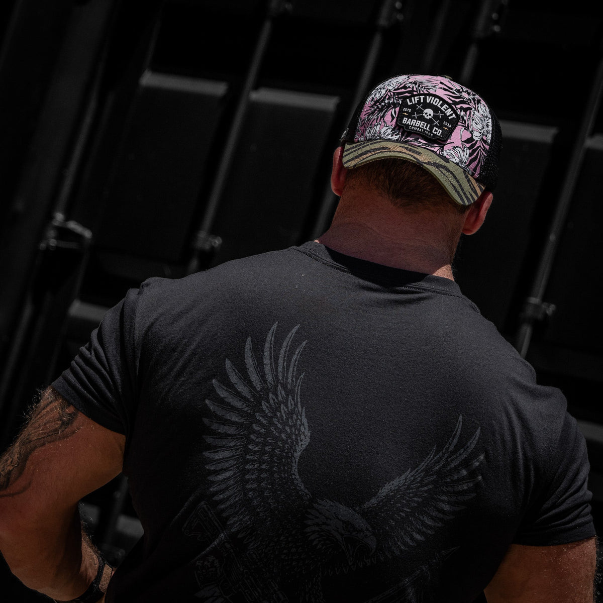 Lift Violent Barbell Co Patch Original Ripstop Snapback Hat