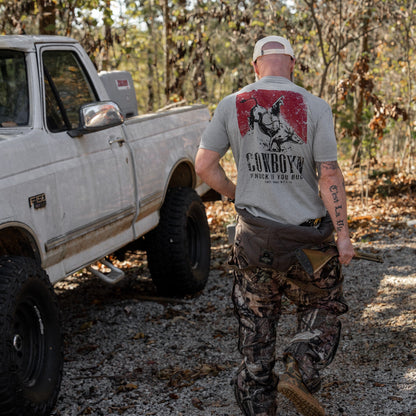 Cowboy'n | Knuck If You Buck Men's T-Shirt