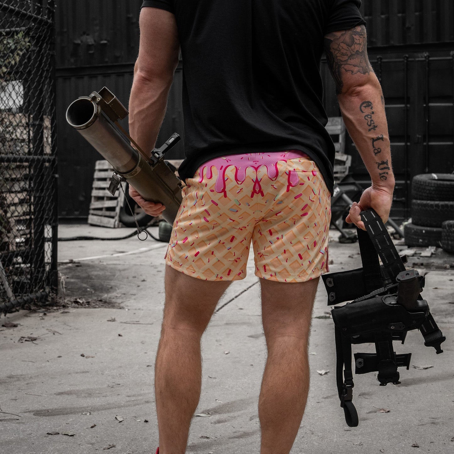Men's Hoochie Daddy Mesh Shorts | 5"