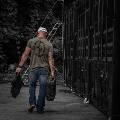 Only Easy Day Was Yesterday Skull Men's T-Shirt
