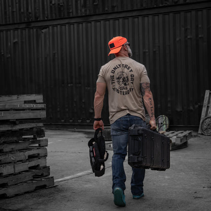 Only Easy Day Was Yesterday Skull Men's T-Shirt
