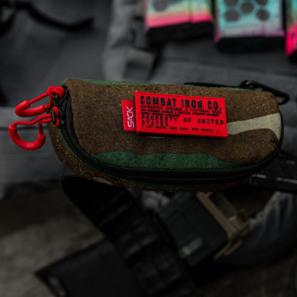 Tactical Molle Sunglasses Carrier + pvc patch