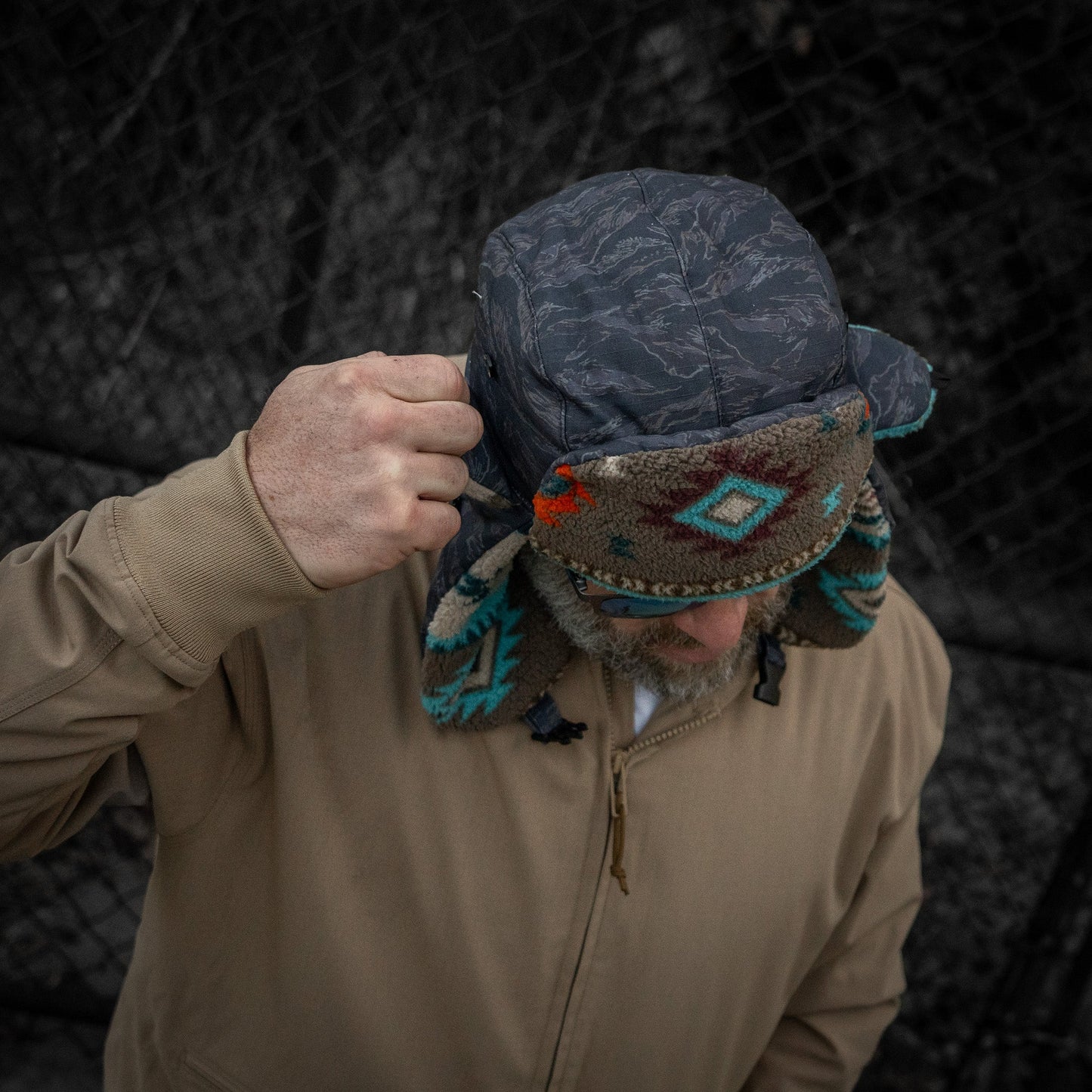 Insulated Ripstop Trapper Hat – Cold Weather
