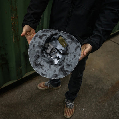 Distressed Ripstop Mid-Profile Tactical Boonie Hat
