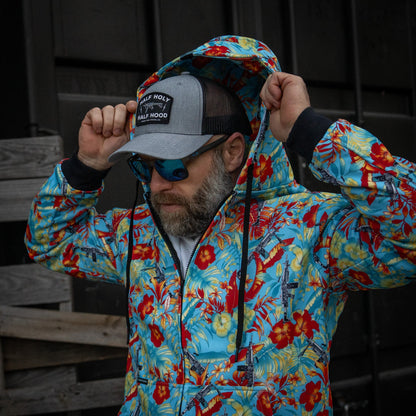 Half Holy. Half Hood. Patch Snapback Hat