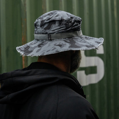 Distressed Ripstop Mid-Profile Tactical Boonie Hat