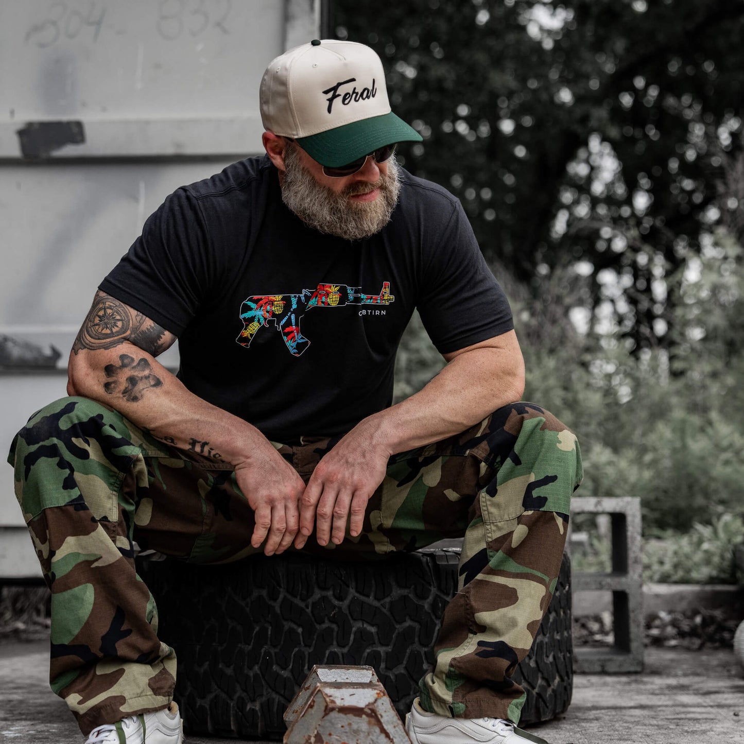 Tropical AR Men's T-Shirt