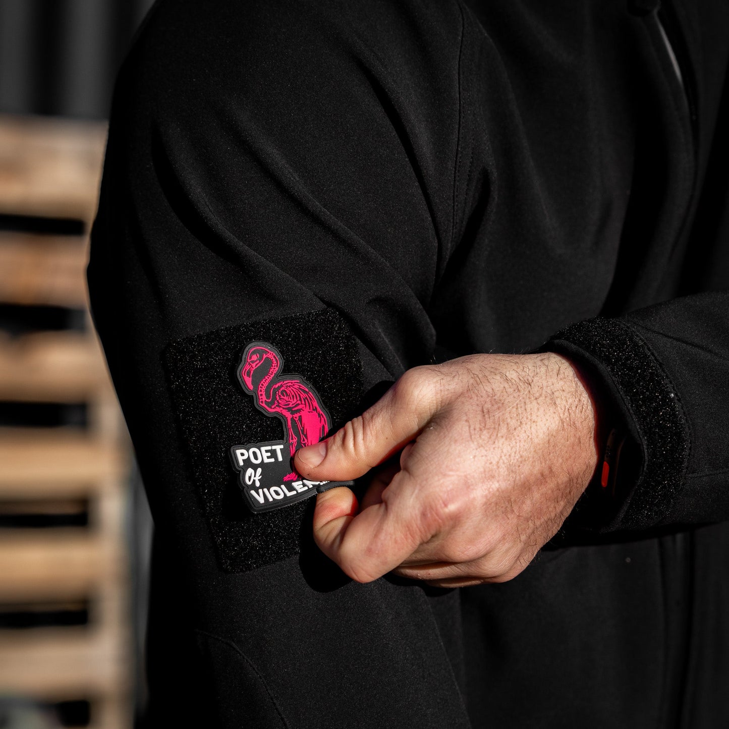Poet Of Violence PVC Patch