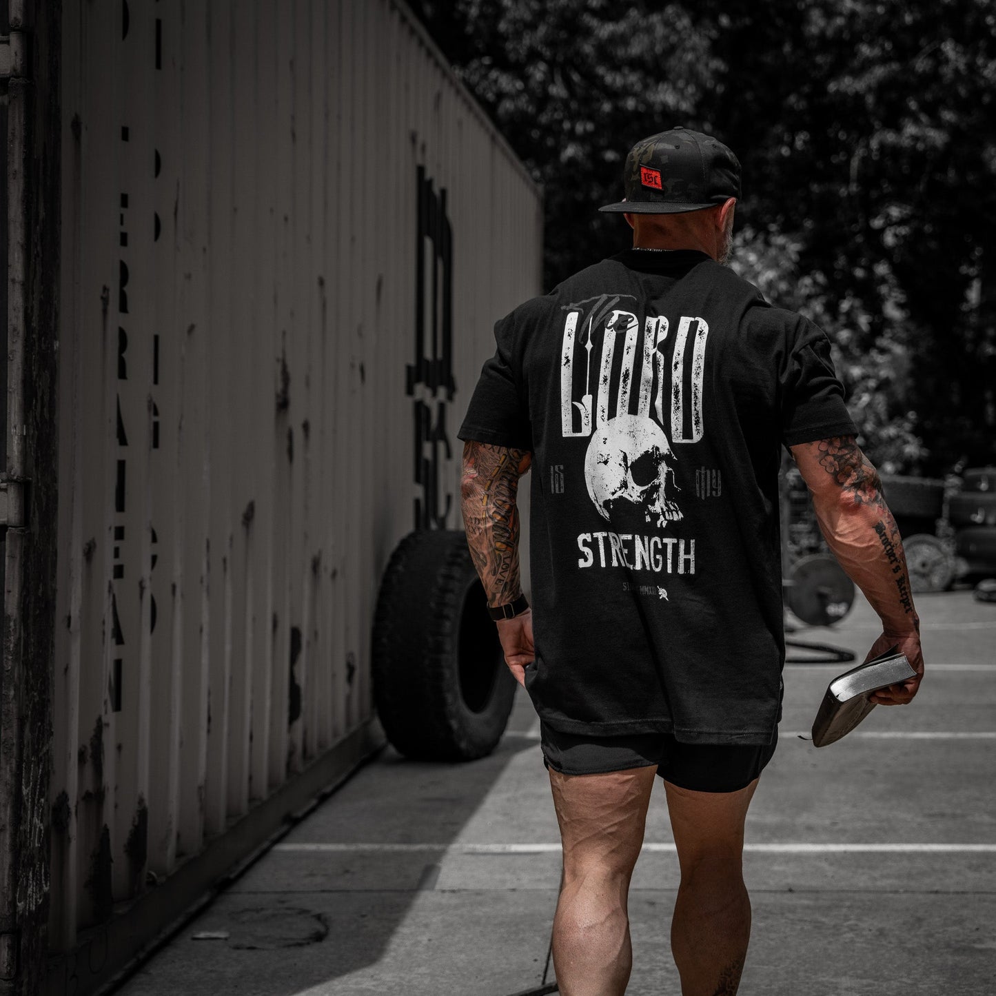 The Lord Is My Strength Heavyweight Men's T-Shirt