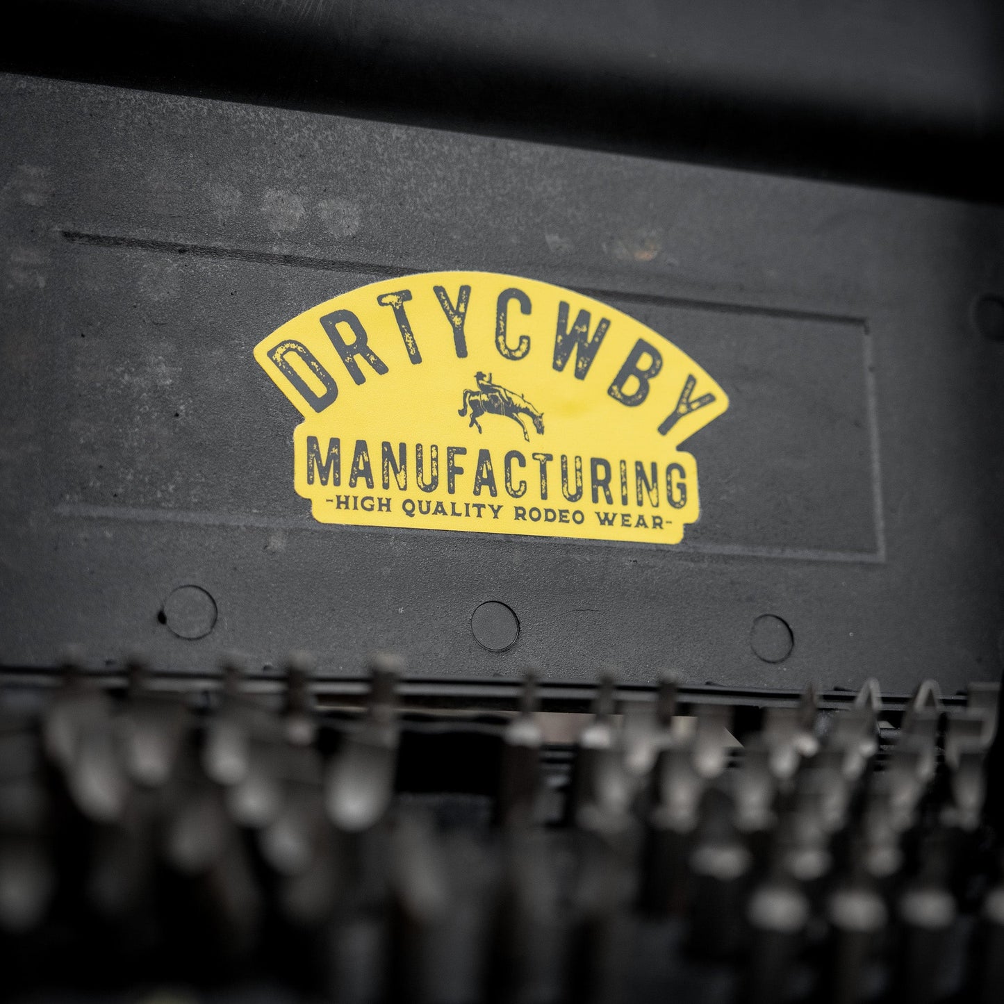 Original DRTYCWBY Manufacturing Decal Sticker