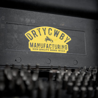 Original DRTYCWBY Manufacturing Decal Sticker
