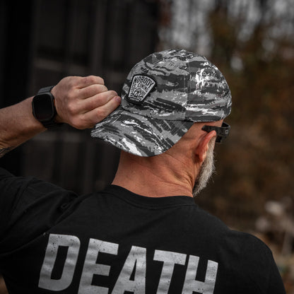 Nobody Is Coming To Save You Skull Patch Ripstop Snapback