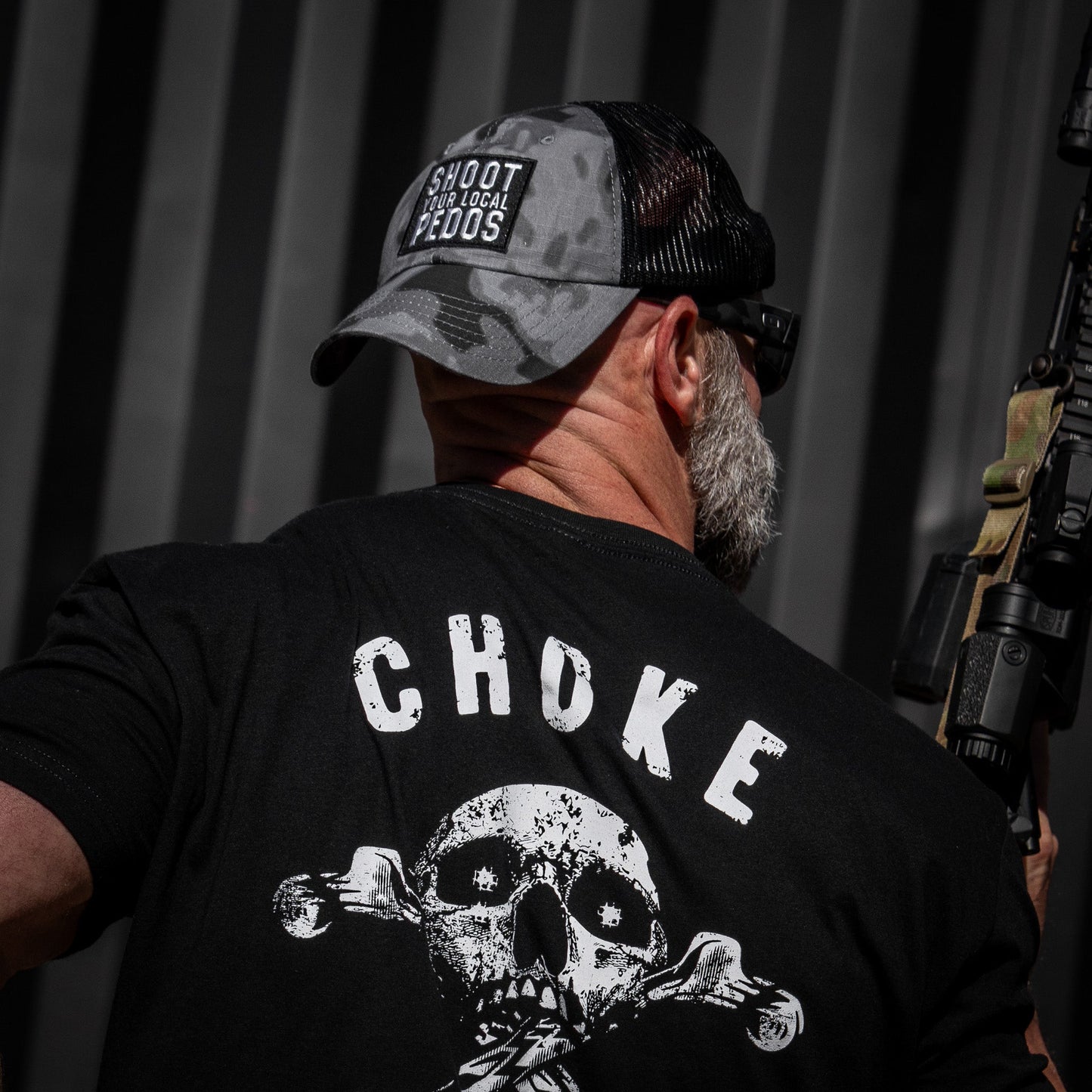 Shoot Your Local Pedos Patch Tactical Ripstop Mesh Snapback Hat