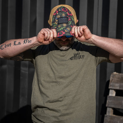 Branded CMBT Low Profile Ripstop Snapback Hat