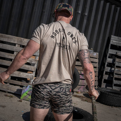 Nobody Owes You Shit Skull Men's T-Shirt