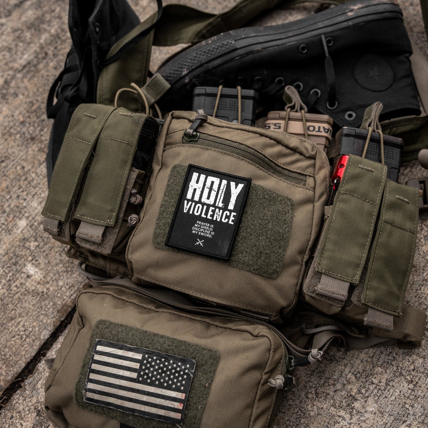 Holy Violence Velcro Patch