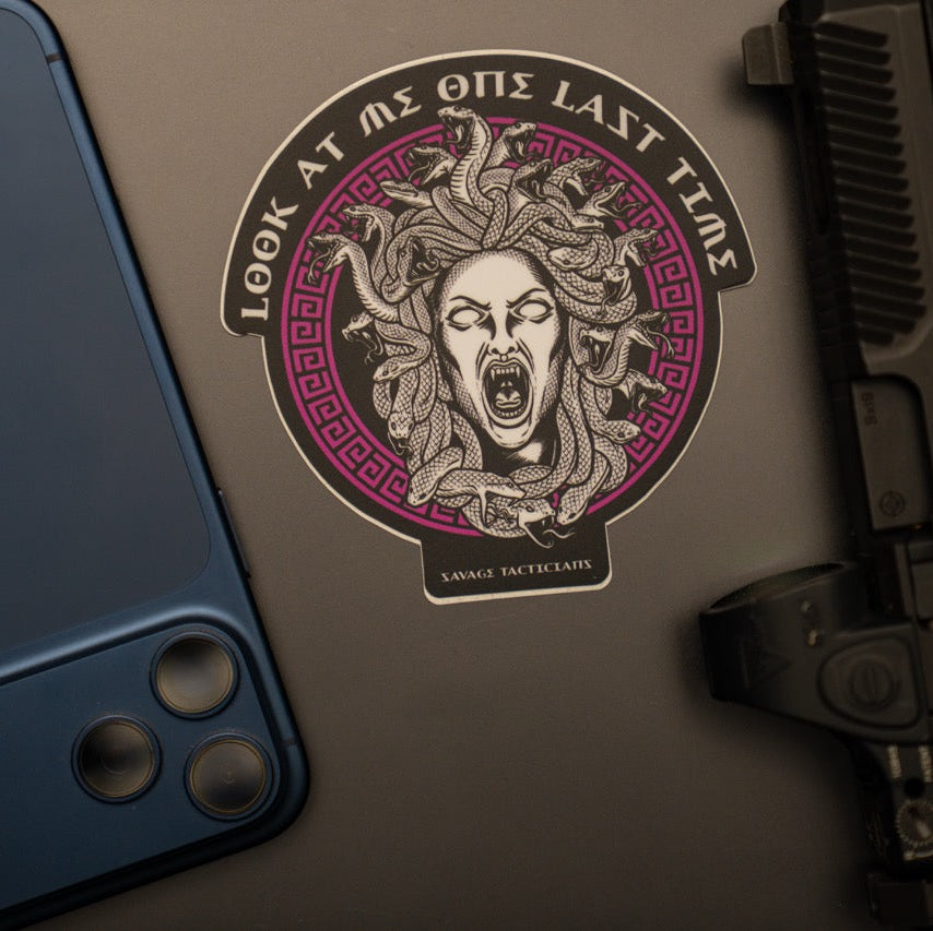 Medusa's Gaze Sticker