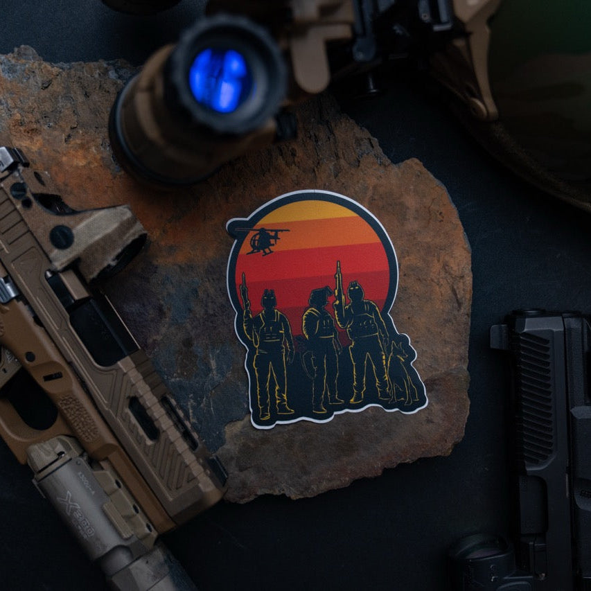 Unity Sunset Sticker