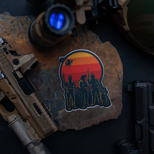 Unity Sunset Sticker