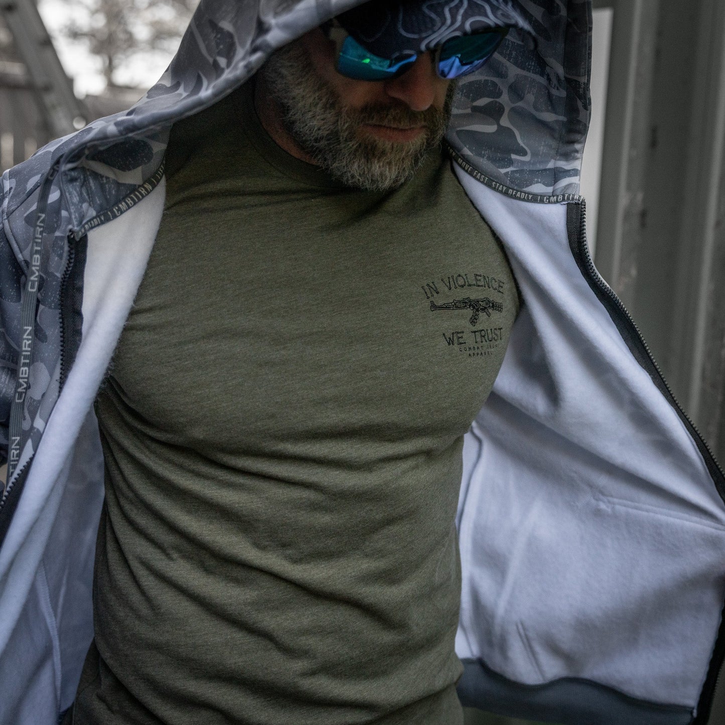 In Violence We Trust Men's T-Shirt