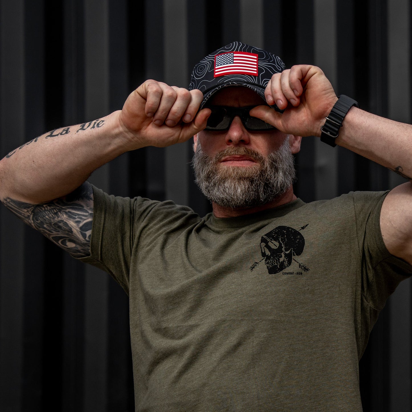 USA PVC Flag Waterproof Weekender Snapback