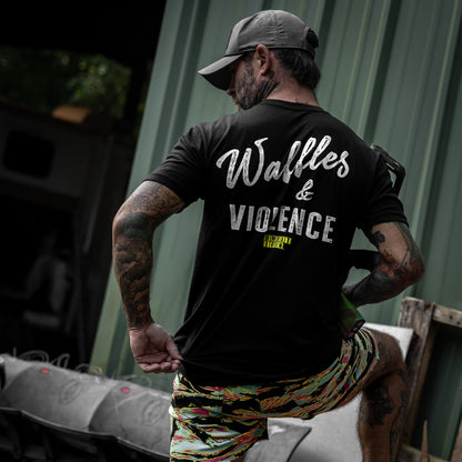 Waffles & Violence Men's T-Shirt
