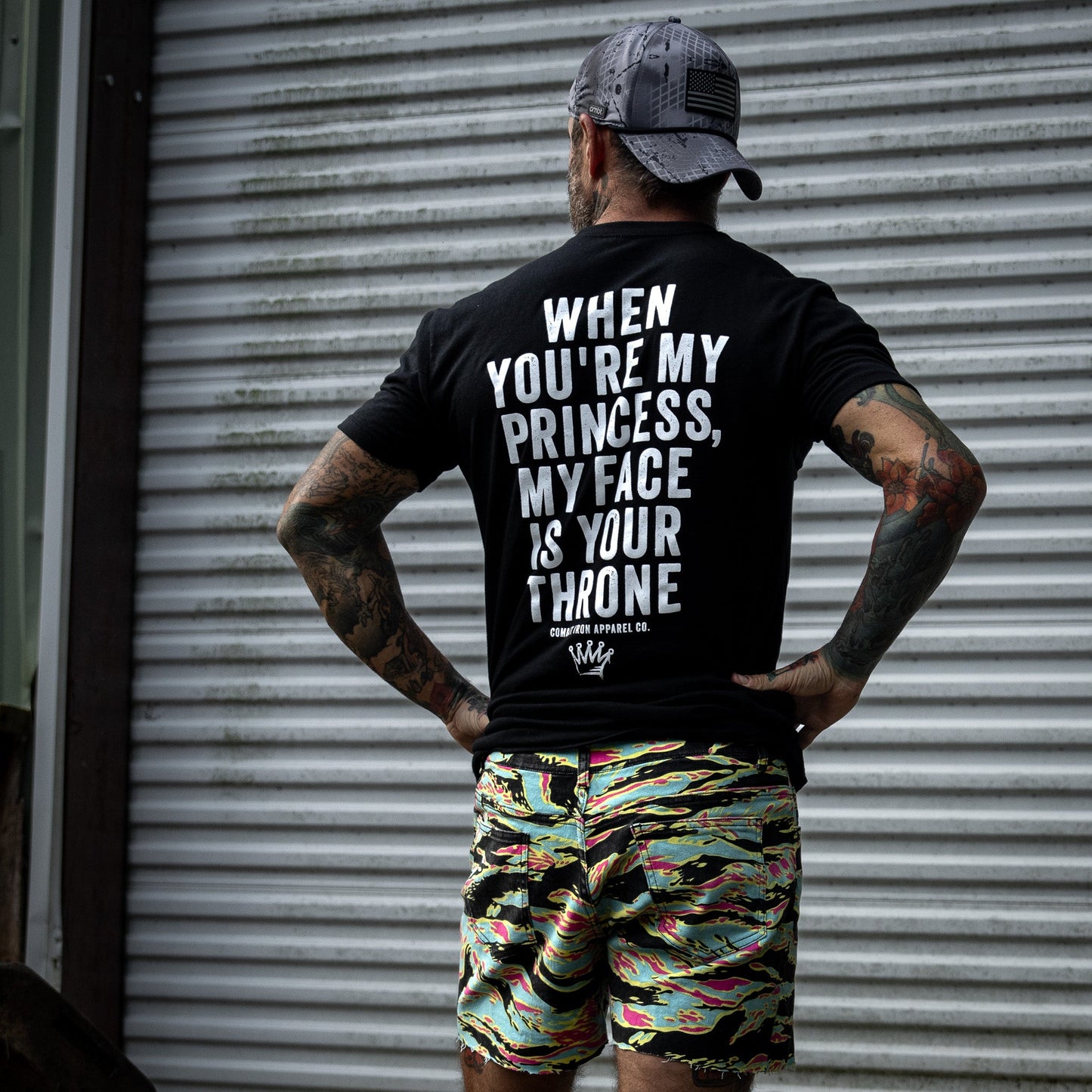 When You're My Princess, My Face Is Your Throne Men's T-Shirt