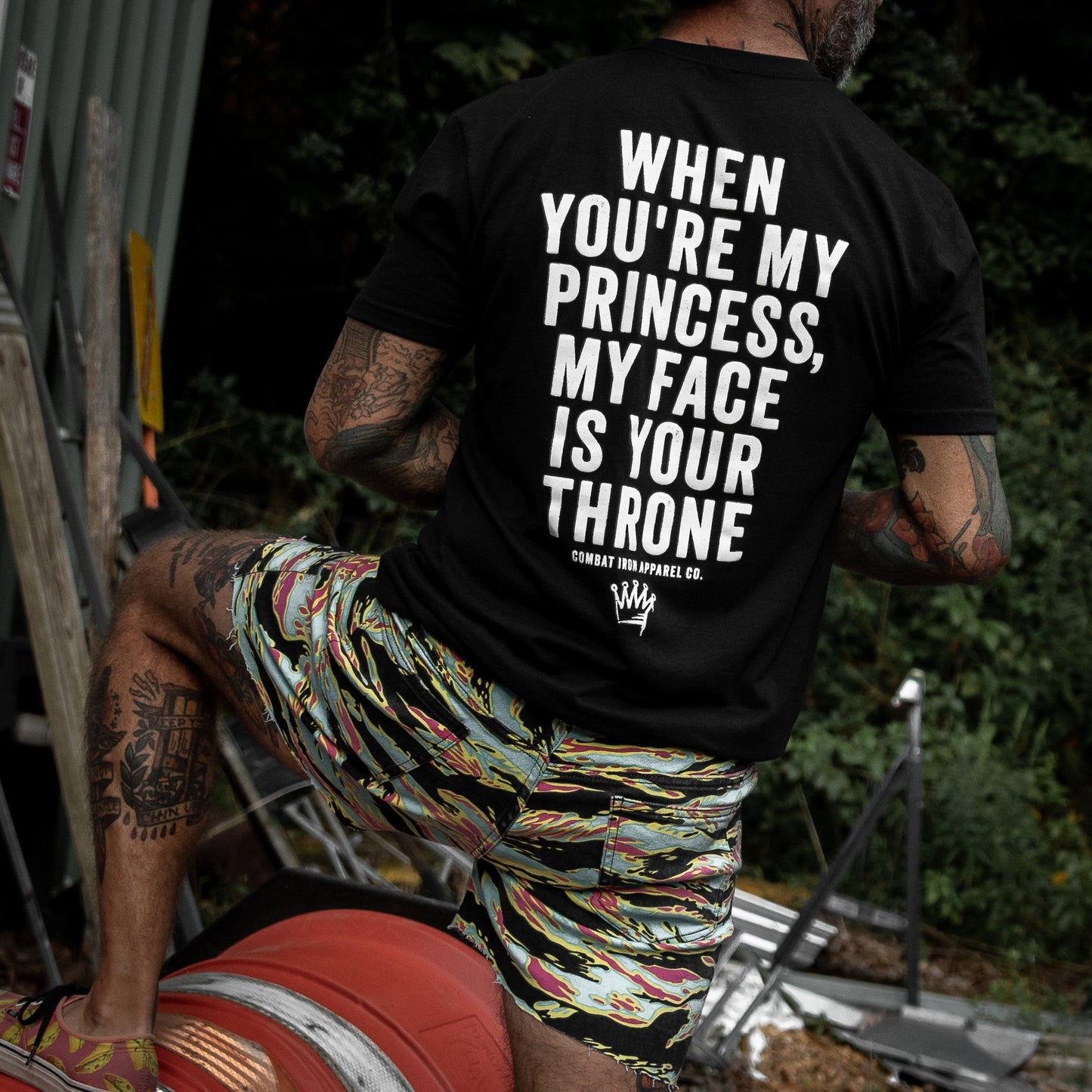 When You're My Princess, My Face Is Your Throne Men's T-Shirt
