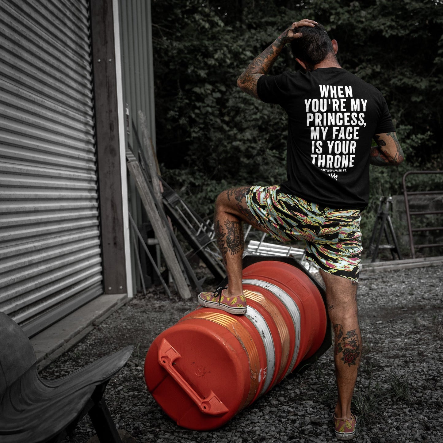 When You're My Princess, My Face Is Your Throne Men's T-Shirt