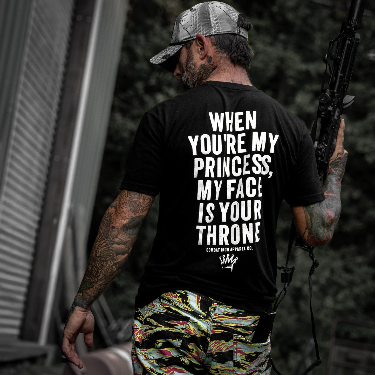 When You're My Princess, My Face Is Your Throne Men's T-Shirt