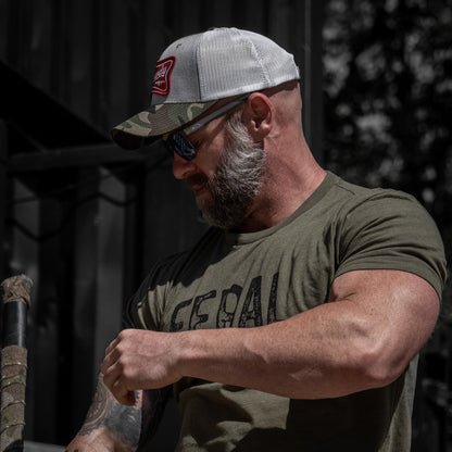 Rowdy Beer Logo Patch Snapback Hat