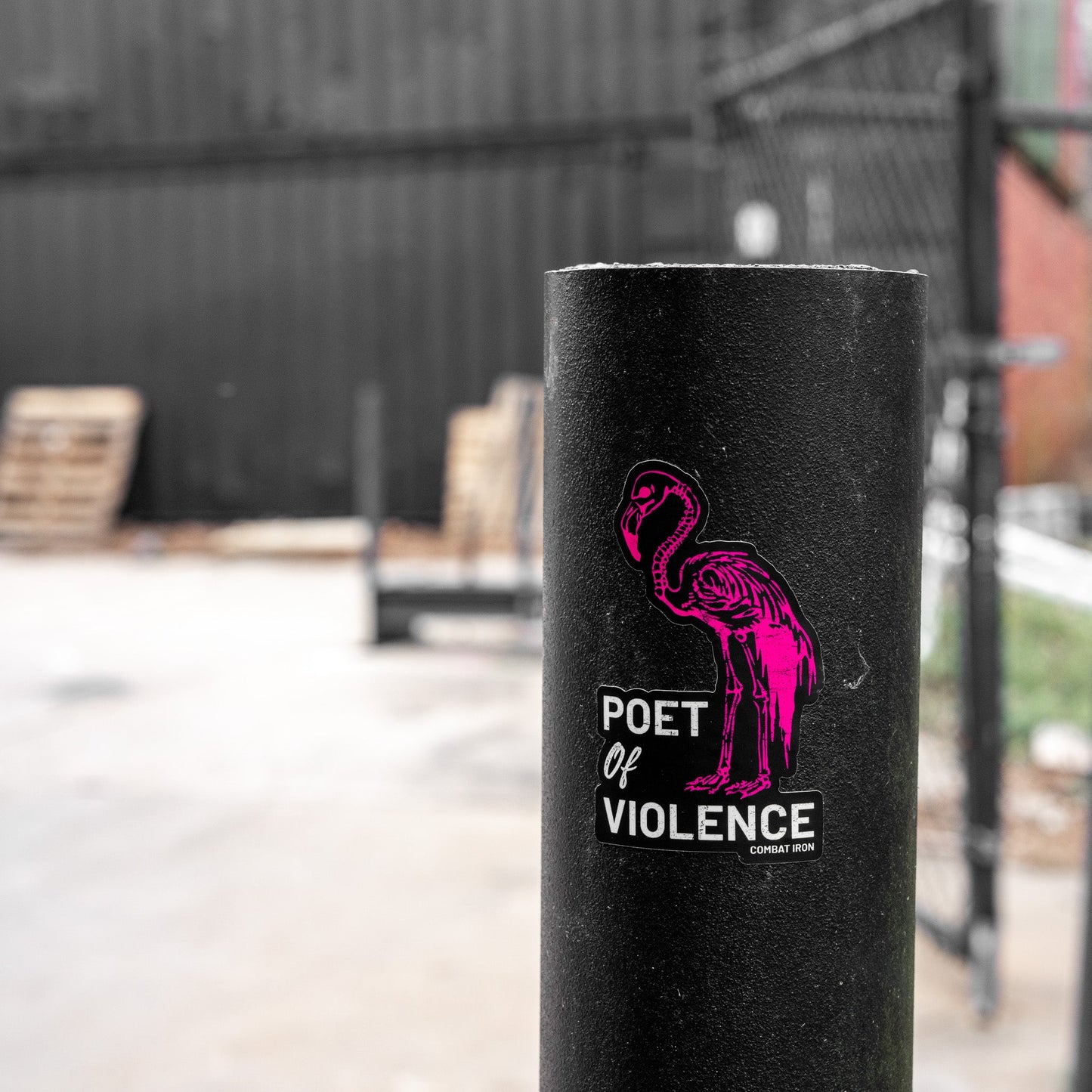 Poet Of Violence Decal