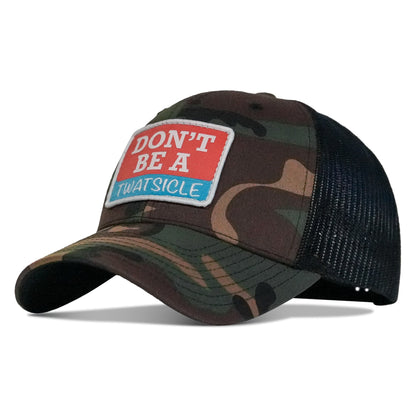 Don't Be A Twatsicle Patch Snapback Hat