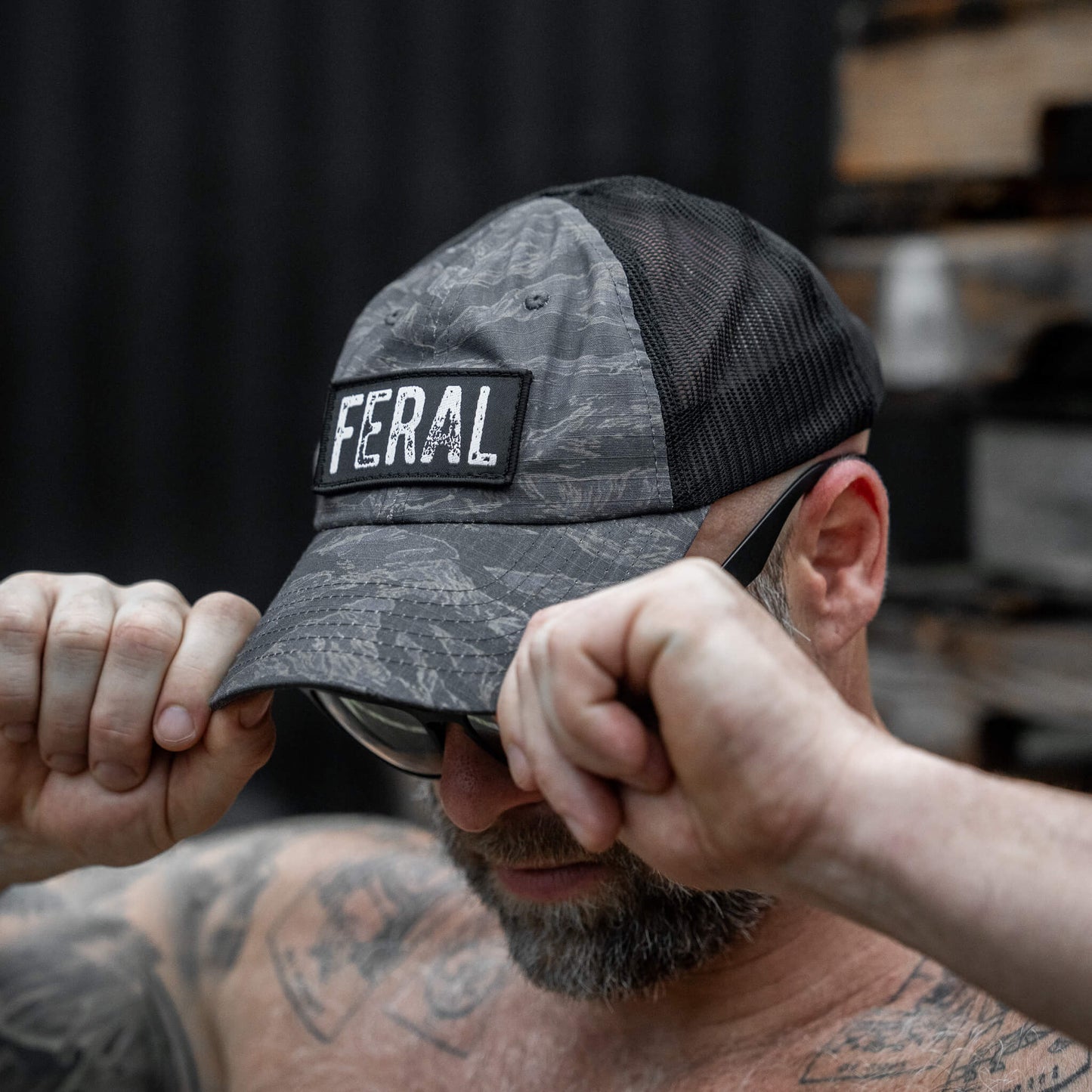 Feral Patch RipStop Snapback Hat