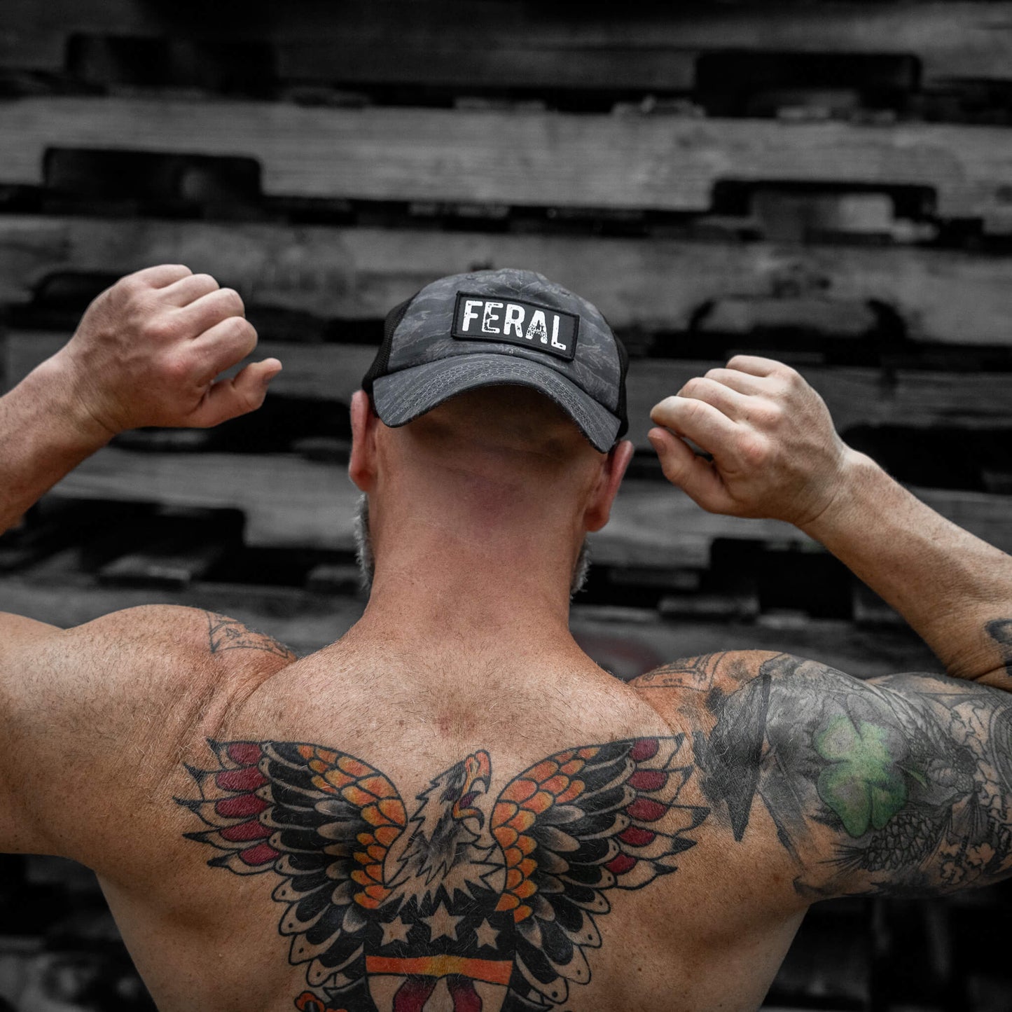 Feral Patch RipStop Snapback Hat