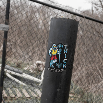 Thick Boys Lifting Club Yeti Decal