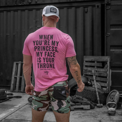 When You're My Princess, My Face Is Your Throne Men's T-Shirt