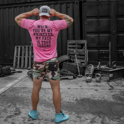 When You're My Princess, My Face Is Your Throne Men's T-Shirt