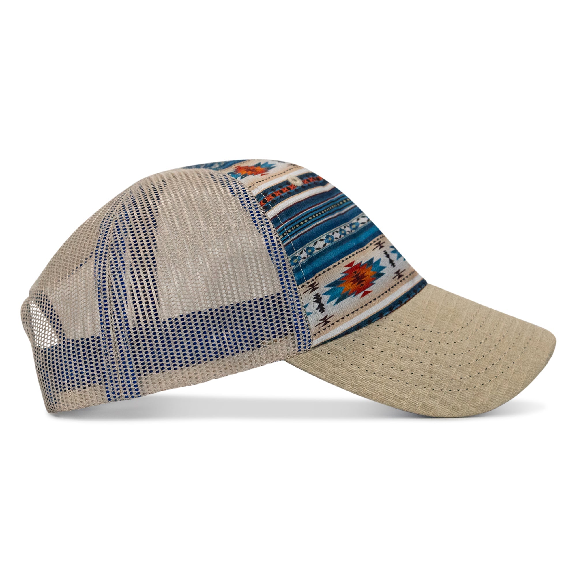 Ripstop Low Pro No Patch Mesh Snapback Hat