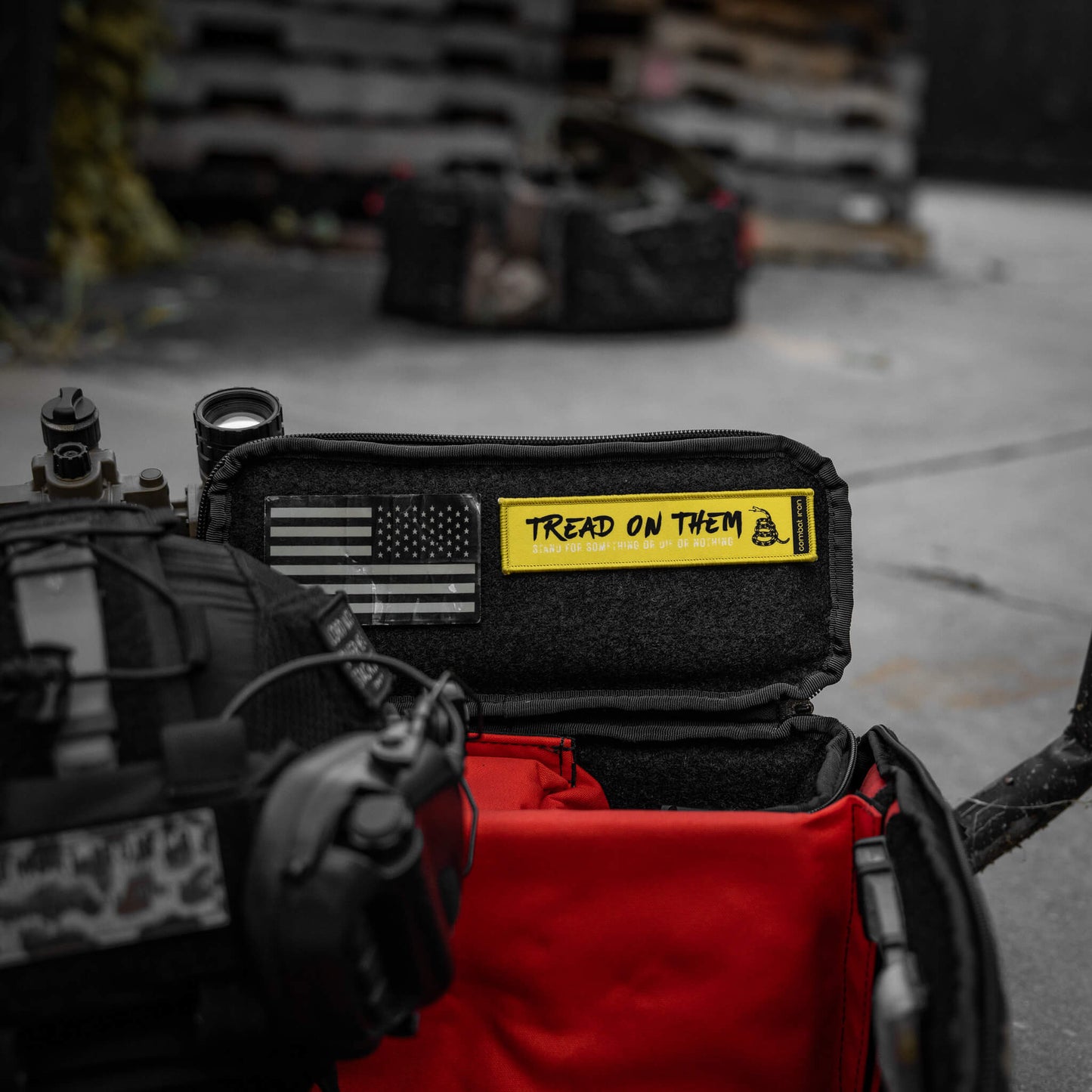 Tread On Them Patriotic Velcro Patch