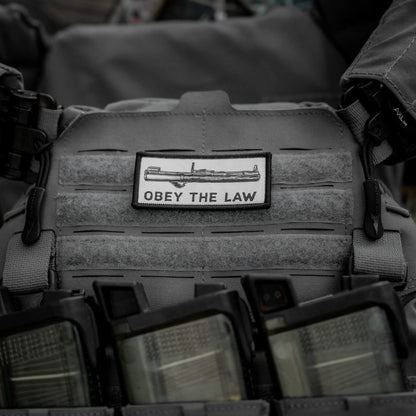 Obey The Law AT4 Velcro Patch