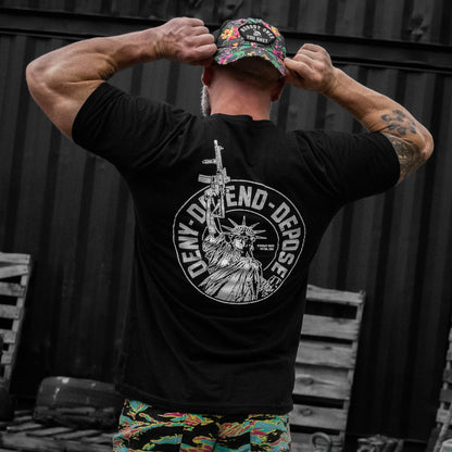 Deny. Defend. Depose Men's T-Shirt
